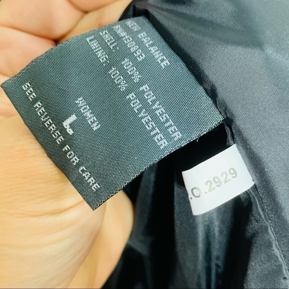 New Balance zip up running wind jacket large grey outerwear - Picture 5 of 6